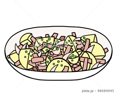 ジャーマンポテト 11002065536 の写真・イラスト素材アマナイメージズ