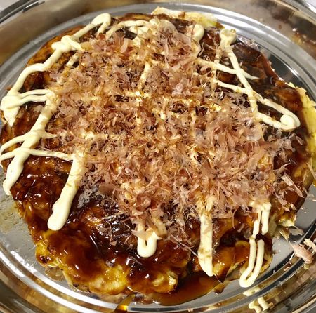 豚肉とキャベツのお好み焼き