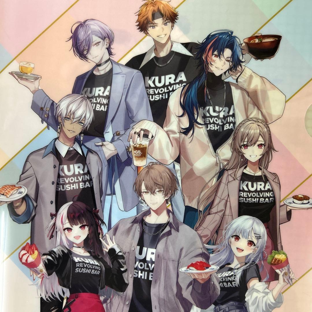 本日5 16から 『にじさんじ』×くら寿司コラボ開催。コラボメニューのカルパッチョ寿司やマッケンチーズバーガーがおいしすぎる！ - 電撃オンライン