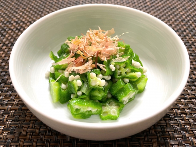 和えるだけ簡単！さっぱり刻みオクラ奴 副菜