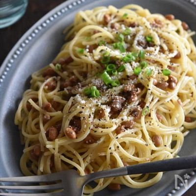 基本からアレンジまで！思わずつくりたくなる「納豆 パスタ にんにく」のレシピ集クックパッド