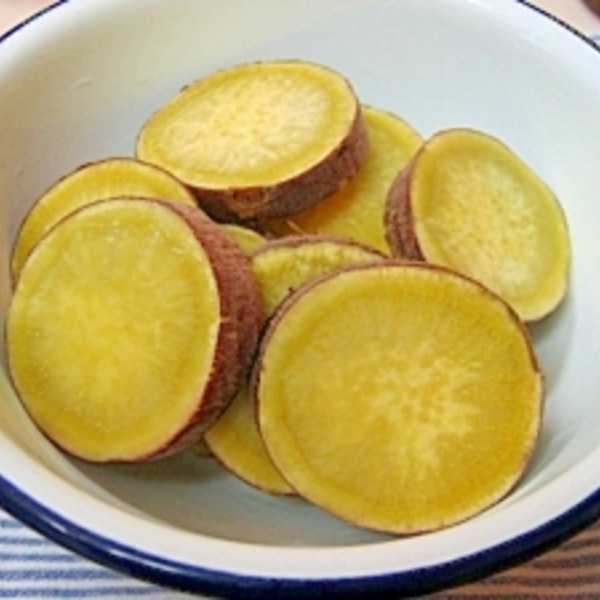 ほっくり甘～い！塩蒸しさつまいも レシピ・作り方 by まるっとまる - 楽天レシピ