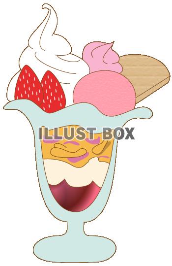 いちごパフェのイラストかわいいフリー素材集 いらすとや