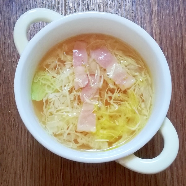 キャベツのコンソメスープ 平日の時短ごはんレシピゆり子のおいしい暮らし