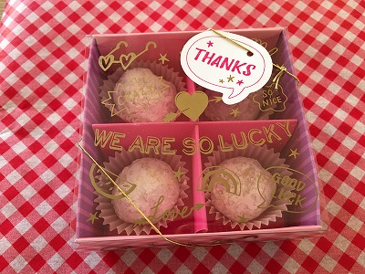 崩れ防止!透明ケースでスノーボールのラッピングラッピングcotta＊コッタ