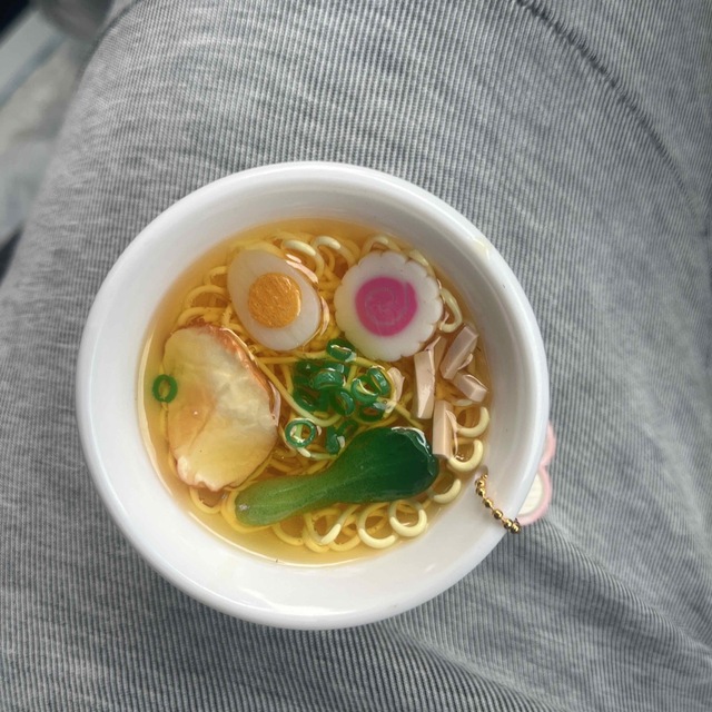 リアルスイーツデコ食品サンプルキーホルダーお 売り ラーメン 食品サンプル キーホルダ