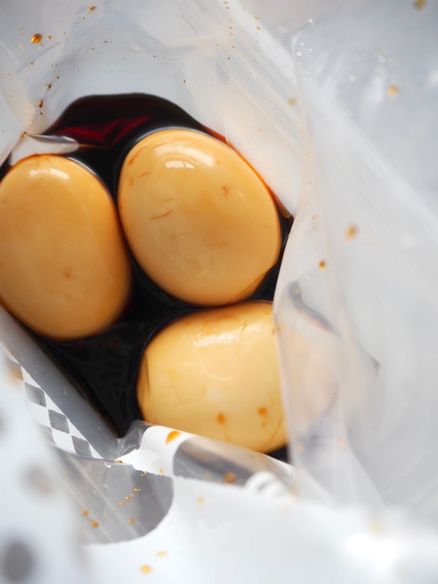 簡単！半熟煮卵♬めんつゆなしVer