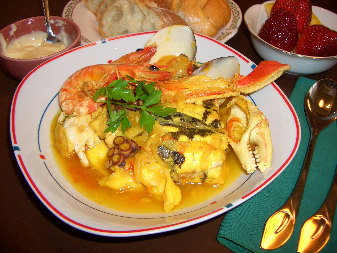 ハヤシでつくるブイヤベース風