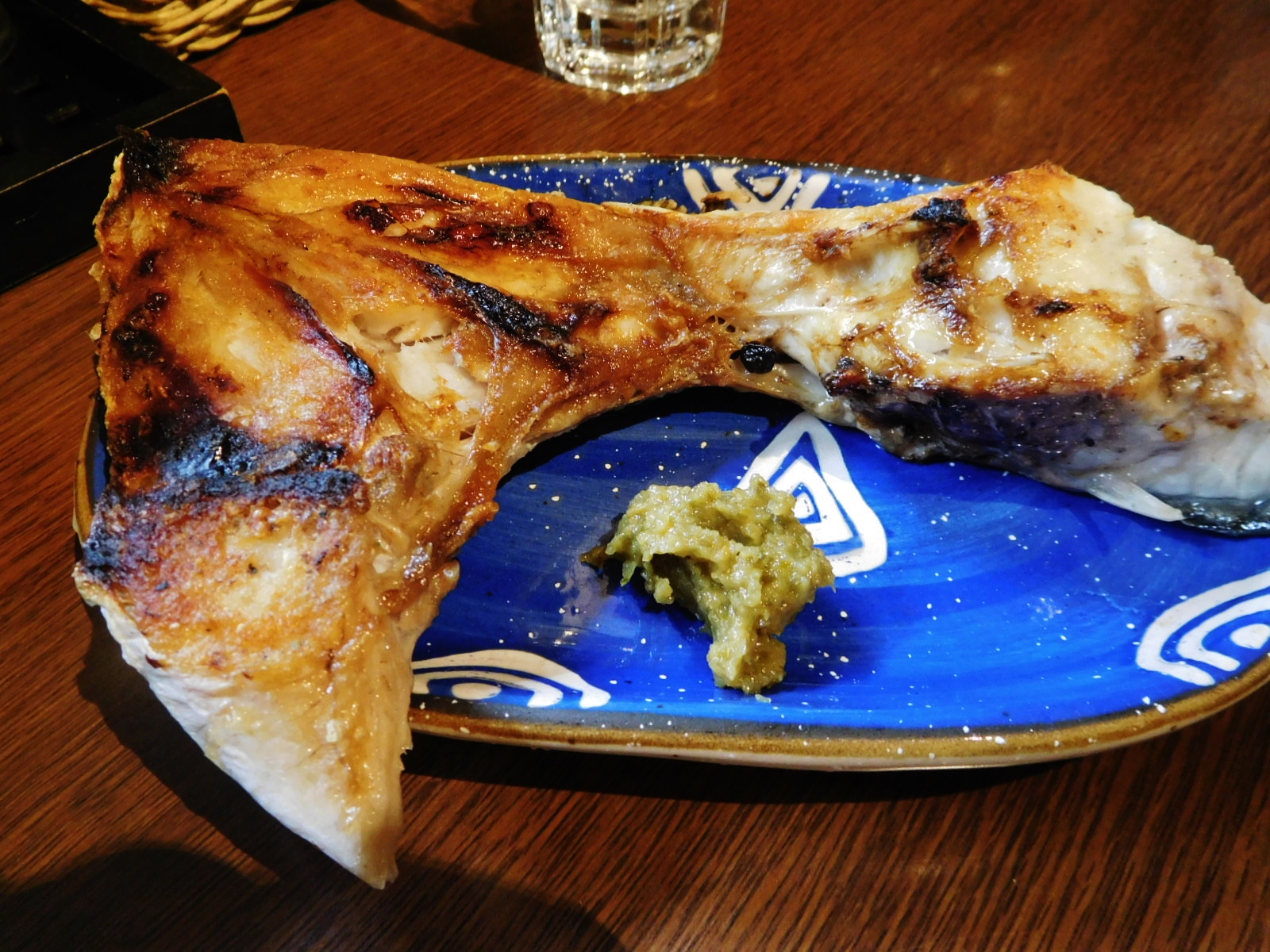 カンパチの塩焼き フライパン