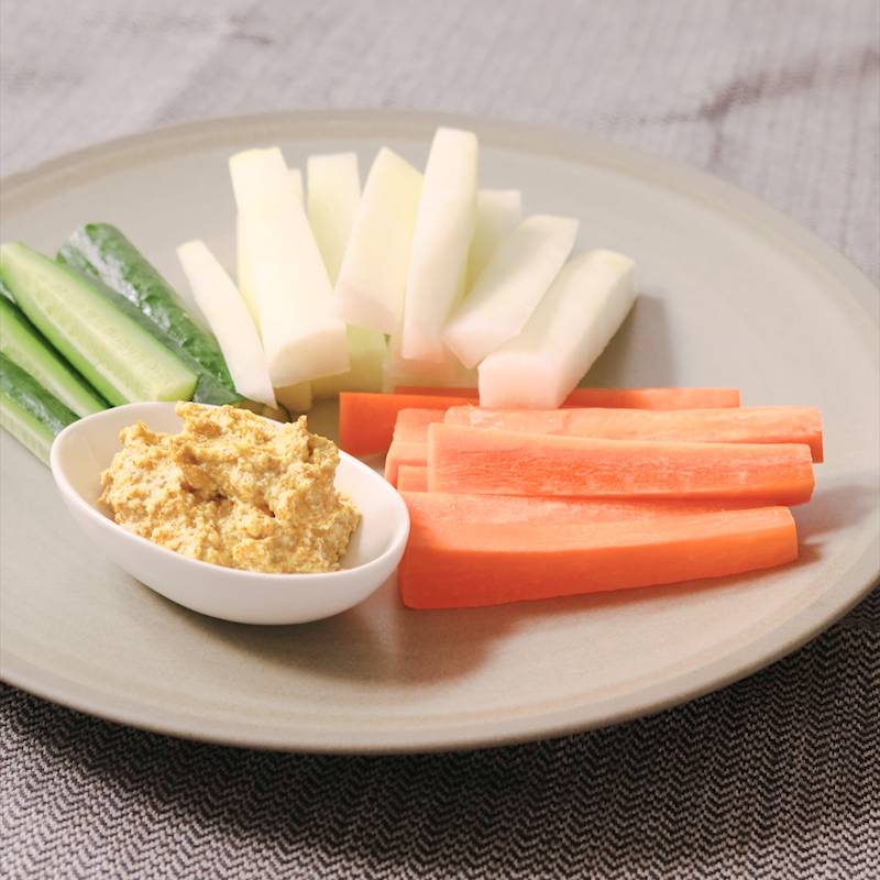 シーチキンディップソースのスティックサラダレシピはごろもフーズ