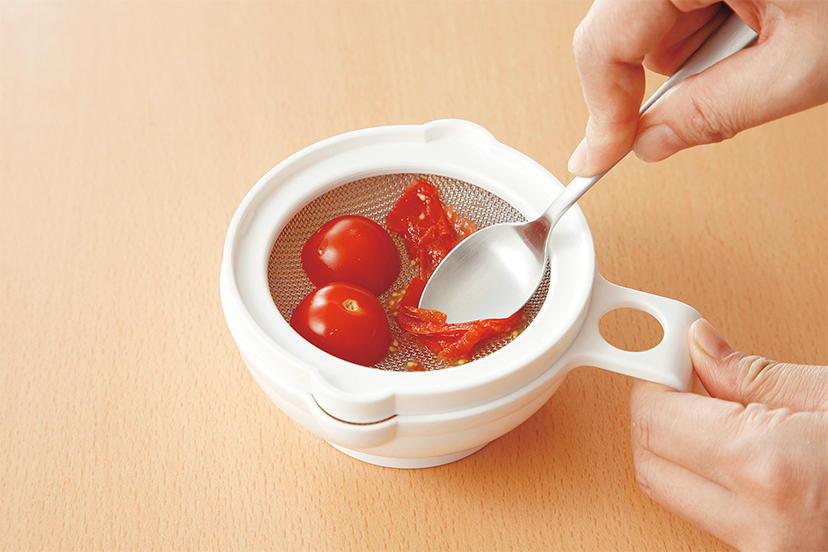 離乳食初期 さつまいもとトマトのスープレシピ - 離乳食初期・中期・後期の献立＆レシピ～年子母ちゃんの育児日記～