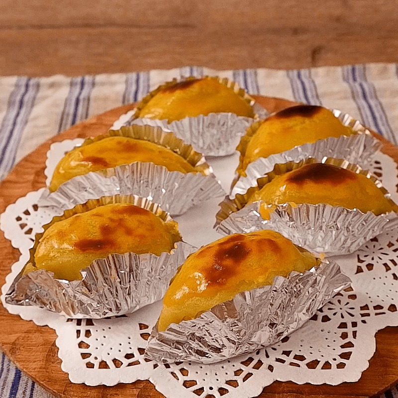 レンジとトースターで簡単☆スイートポテト☆生クリームなし