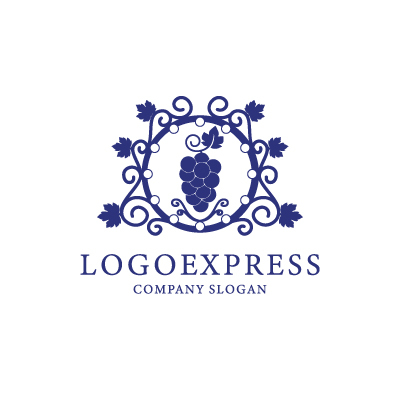 ブドウのロゴワイン作りマーク、緑の葉の上にブドウの束、ワインのエンブレムのデザインエレメント」のベクター画像素材 ロイヤリティフリー327250469Shutterstock