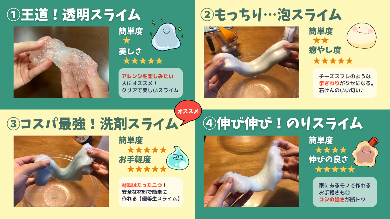 ボンドスライムの作り方！ふわふわに作るポイントを大公開するよっ子供と一緒に楽しく遊べる手作りおもちゃ♪