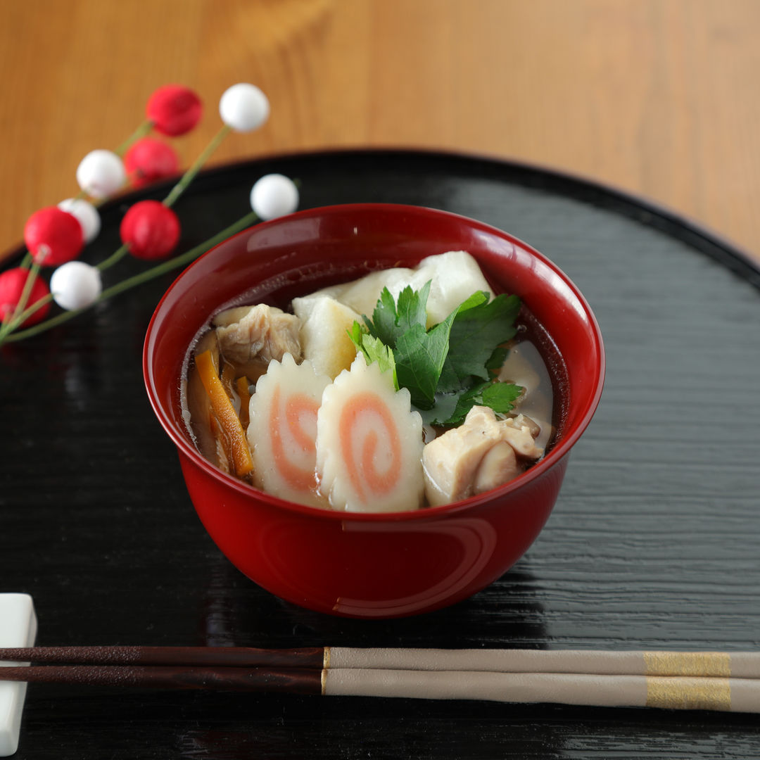 具材たっぷり関東風お雑煮