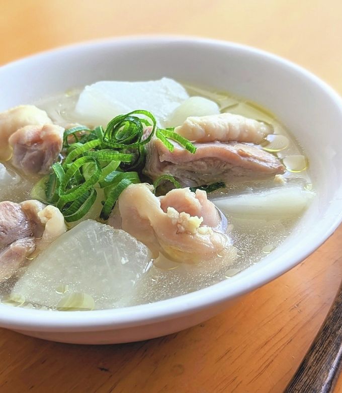 鶏大根スープKOREAN COOKING キョンファスタジオ