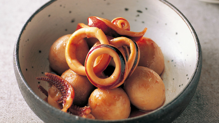 いかと里芋の煮付け