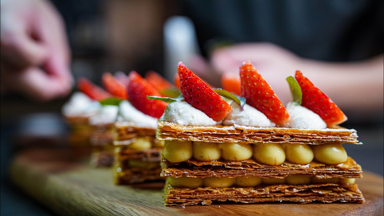 簡単レシピ：いちごミルフィーユの作り方