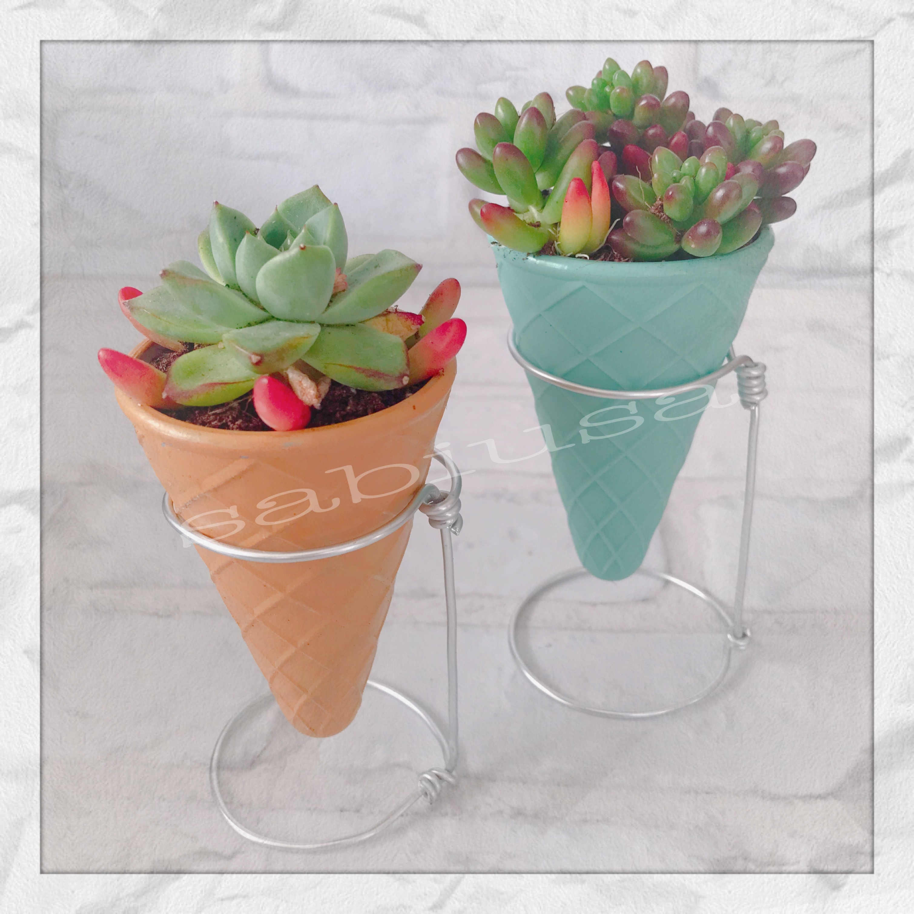 簡単☆アイスクリームのスタンドの作り方☆ : ☆フェルトママ☆