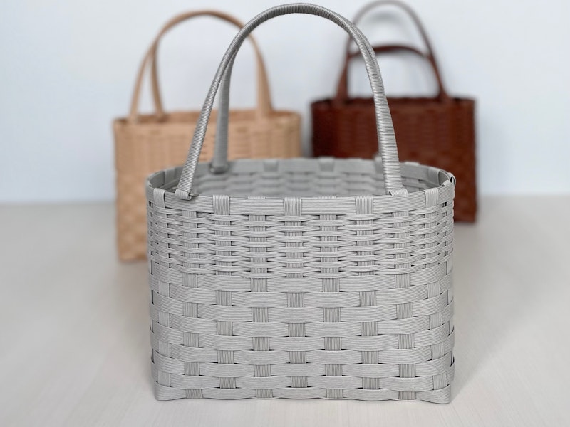 Amazon.co.jp: エコクラフトかごバッグ石畳編みグリーン系紙バンドクラフトテープ : おもちゃ