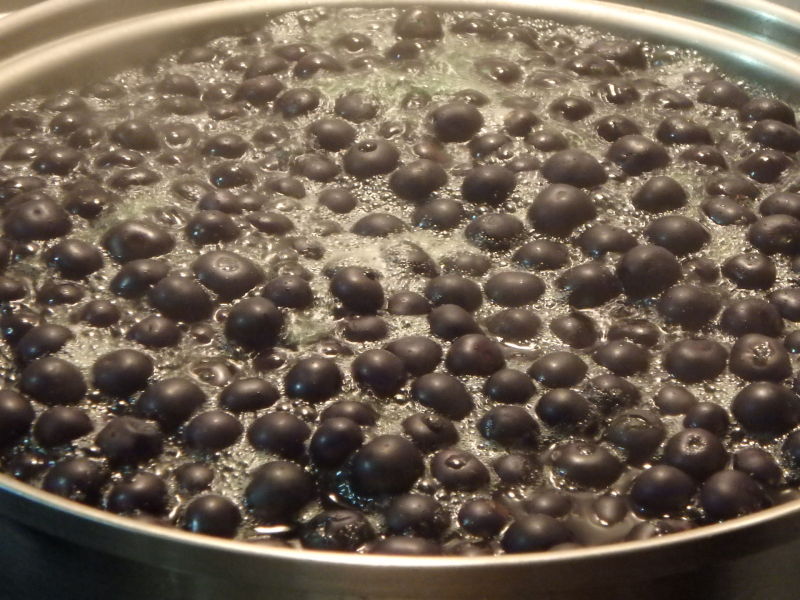 ガーデンハックルベリーのジャムを作ってみました - うちごはん