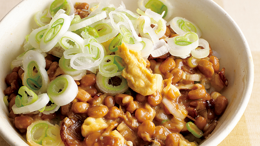 納豆チーズ焼き