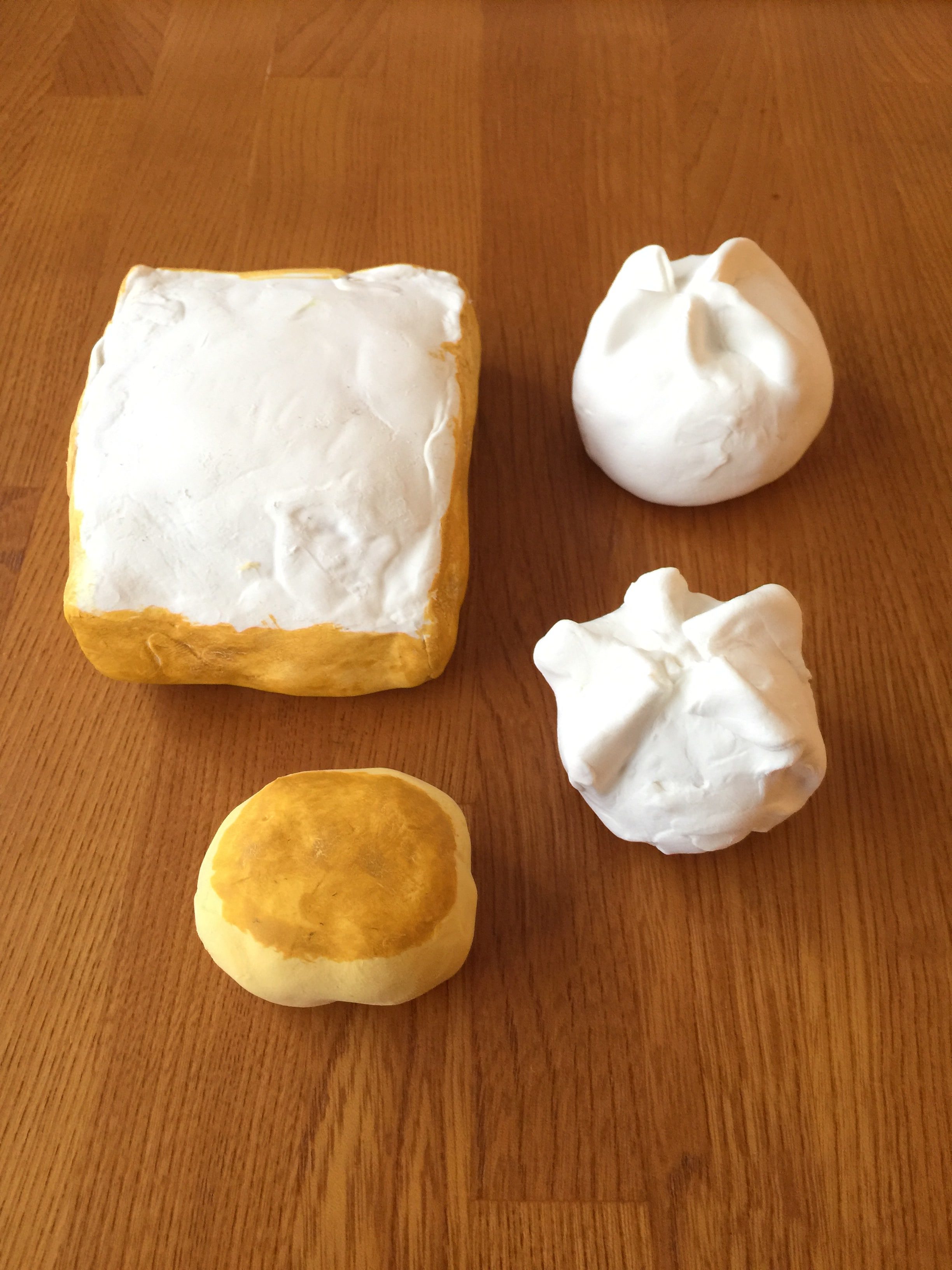 ふわふわパンのスクイーズの作り方Craftie Style