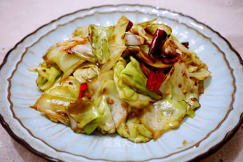 不辣的手撕包菜