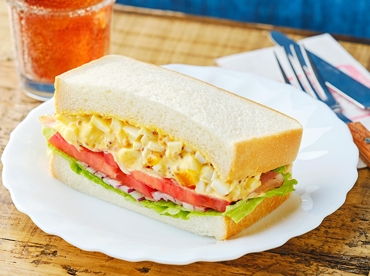 レンジでかんたん！たまごサンドイッチ