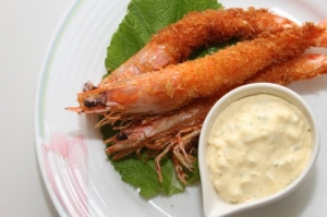 そうめん衣のえびフライ タルタルソース添え子育て応援サイト CHEER!days