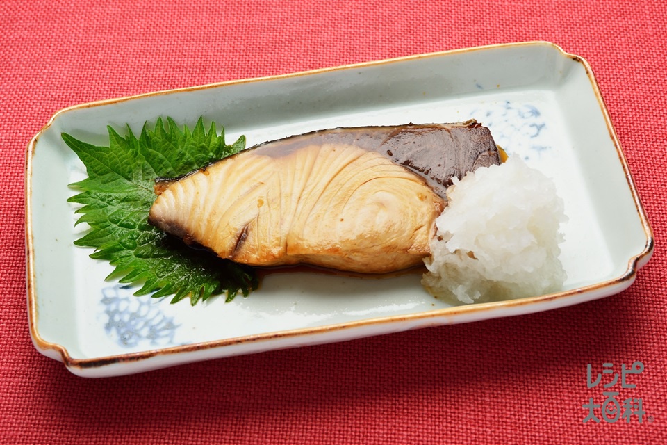 フライパンでぶりの照り焼き♪