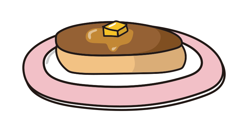 ホットケーキのイラスト - 無料イラストのIMT 商用OK、加工OK