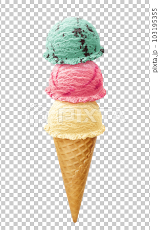 チョコレートとアイシングセットにアイスロイ、ワッフルコーン、アイスクリーム。白い背景に分離型デザート。白黒のビンテージ彫刻。ベクターイラスト 。カフェのメニュー用のリアルな手描き」のベクター画像素材 ロイヤリティフリー777529918Shutterstock