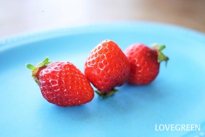 フリーイラストイチゴ 01