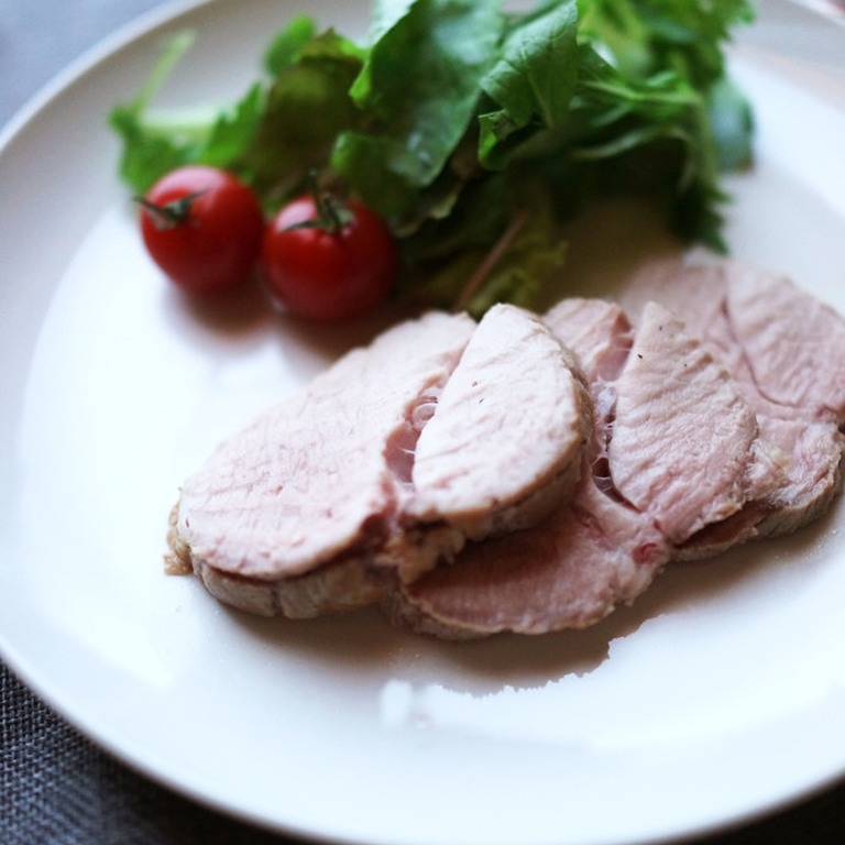 柔らかローストポークハニーマスタード添え