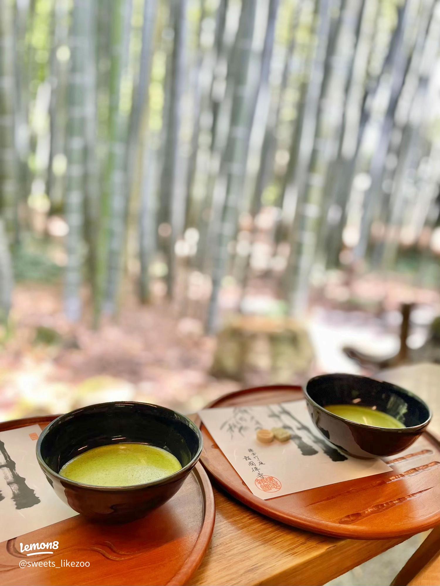 絶景 休耕庵。鎌倉の竹林の中で抹茶をいただけるお店鎌倉トリップ日帰りで紅葉の鎌倉へ