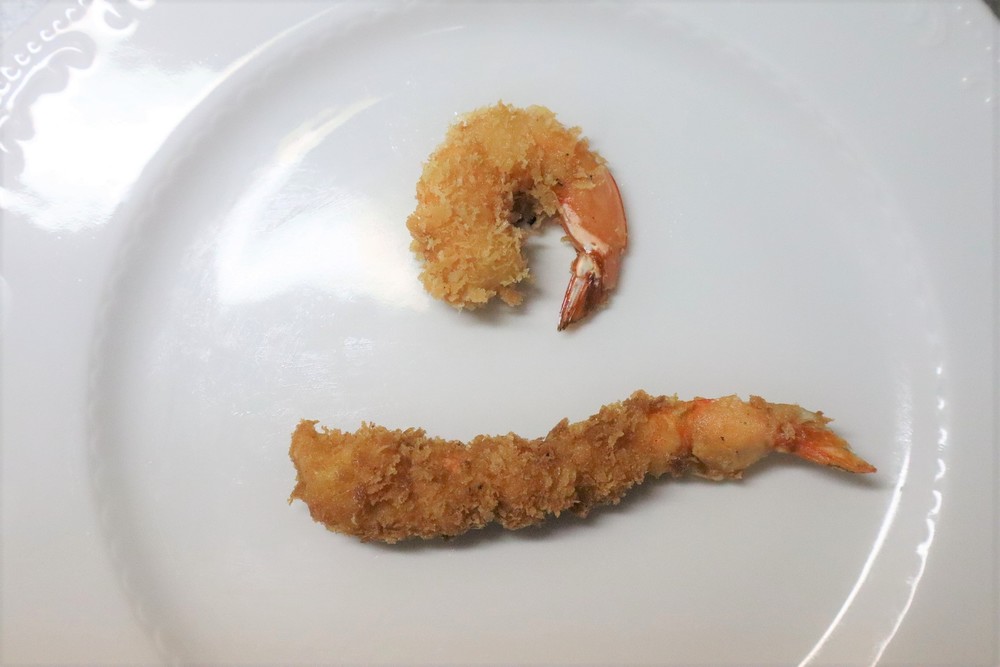 エビフライ まっすぐカリッと揚げるコツ