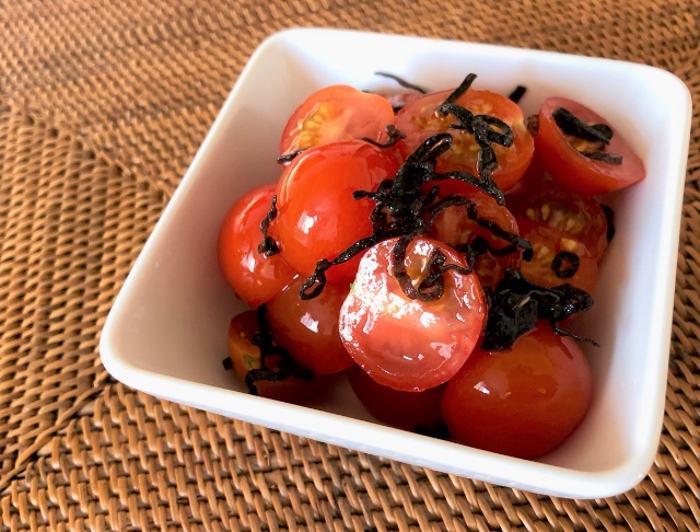 ミニトマトのチーズ和え
