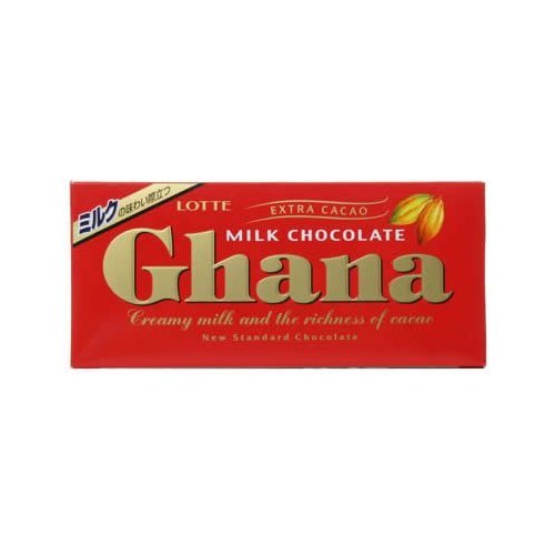 ガーナミルクチョコレート 「ロッテ」の１かけらのカロリー＆価格