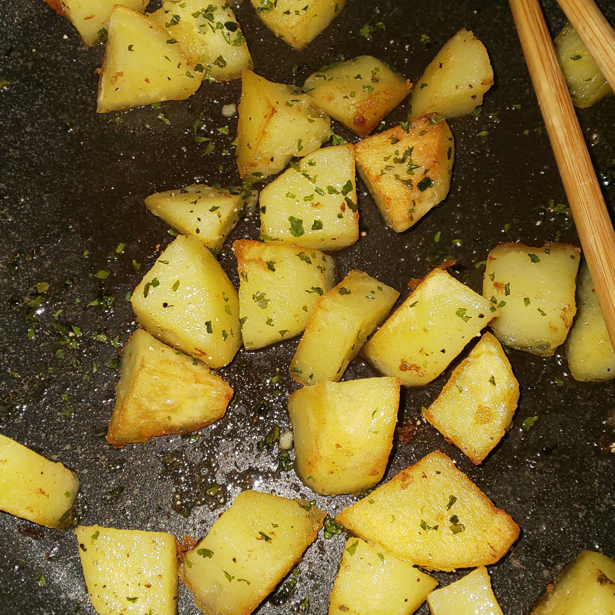 じゃがいもとコーンのミスジステーキ
