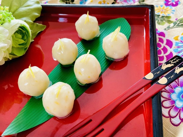 あんこ玉の作り方白あんで簡単和菓子!! お菓子作りレシピ - YouTube