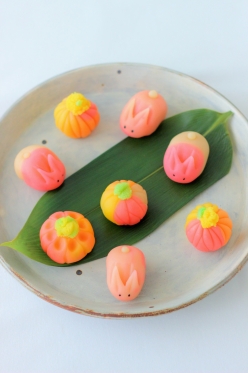 レンジで和菓子★ねりきり錦秋 きんしゅう