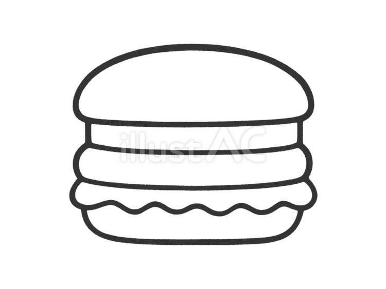 ハンバーガーとドリンクセットのイラスト素材217518716 毎月1点無料 フリー のストックフォト イメージマート