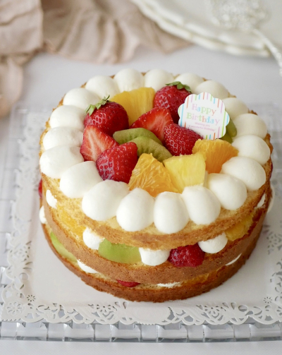 ぐるぐるショートケーキ