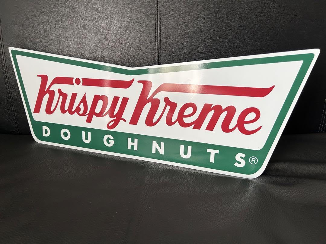 クリスピークリームドーナツ アメリカ企業Tシャツ Lサイズ ホワイト白ロゴ - メルカリ