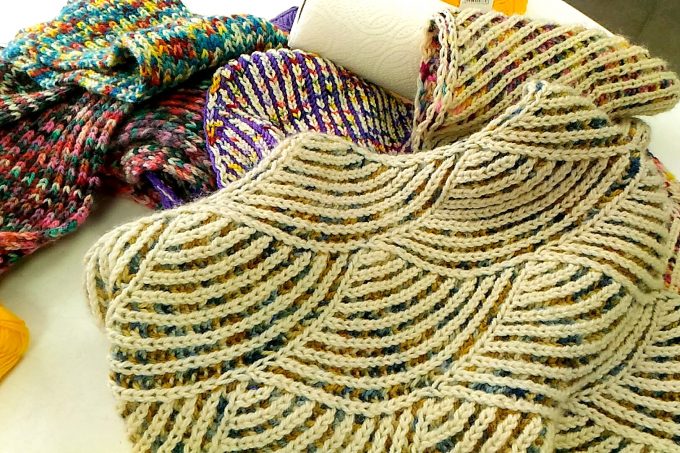 キットブリオッシュ編みキャップ COL-14 - Puppy オンラインストアパピー毛糸