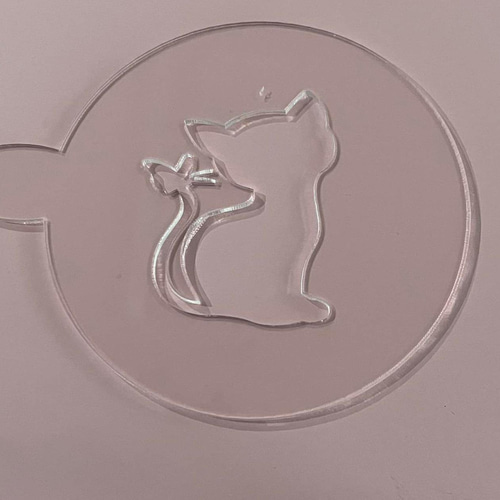 ハロウィン - 猫 263-025 ラテアート ステンシル - Etsy 日本