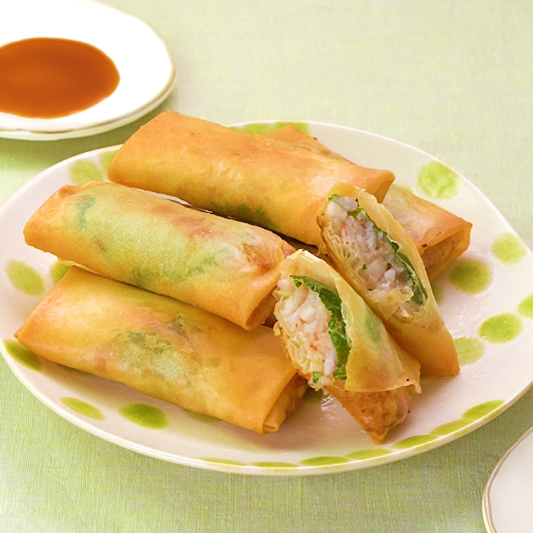 春巻きの皮で！ 三角ベーコンチーズ