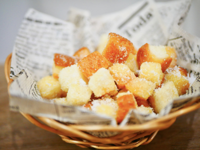 レンジで時短 サクサクなパン耳ラスクのレシピ レンチン食堂