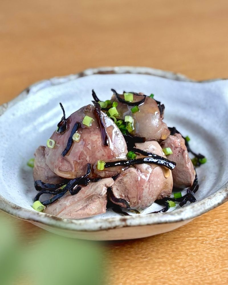 日本酒に合う 鶏レバーの甘辛煮おつまみ